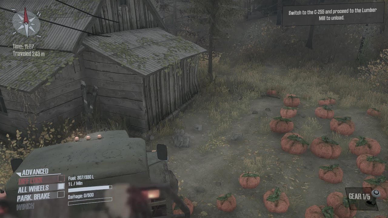 Spintires-MudRunner I Challenge-2 I Find and Squash Pumpkin I PC GAMEPLAY