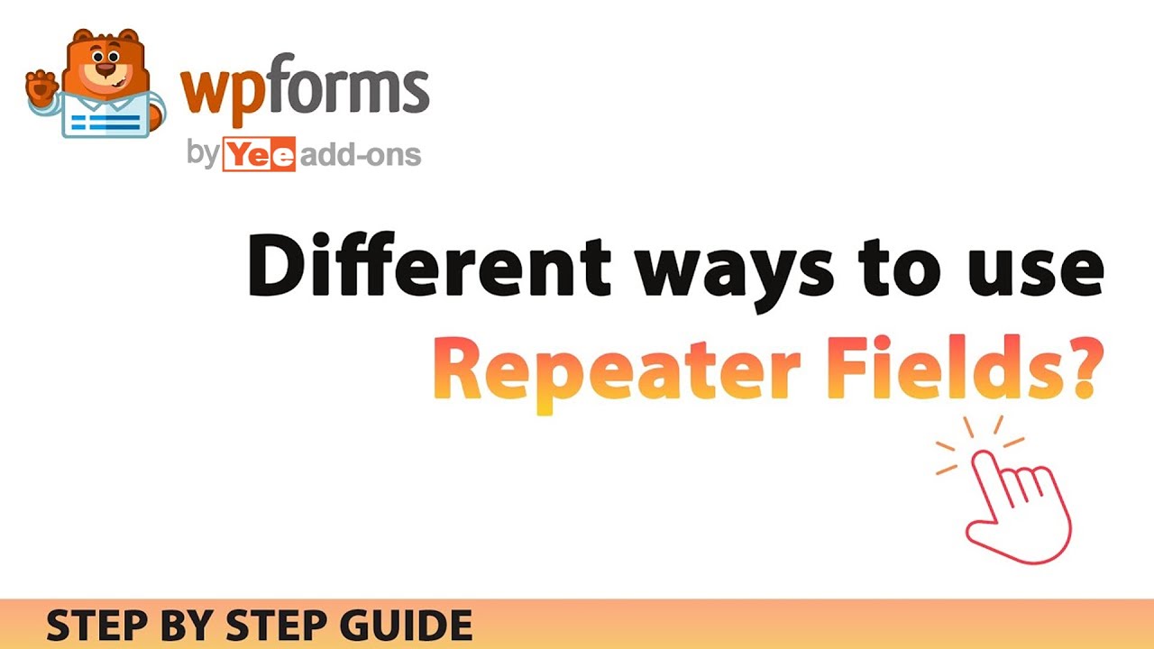 Different Ways To Use Repeater Fields To Your WPForms