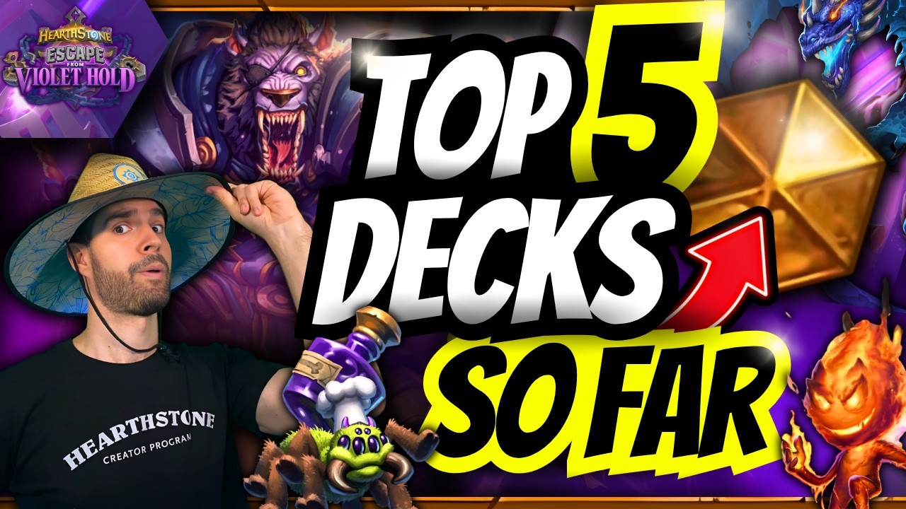 🏆 TOP 5 BEST DECKS AFTER THE CLASS SETS! Early Meta Report 🔥