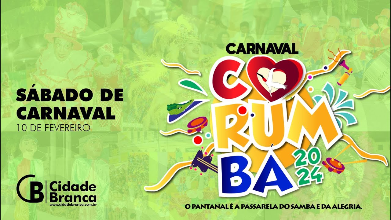 CARNAVAL DE CORUMBÁ 2024 - SÁBADO - DESFILE DOS BLOCOS OFICIAIS E BLOCO INDEPENDENTE AFOGA O GANSO