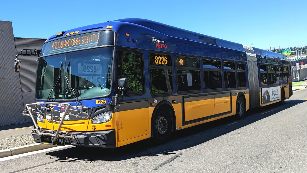 Ride on a King County Metro 2017 New Flyer XDE60 #8226