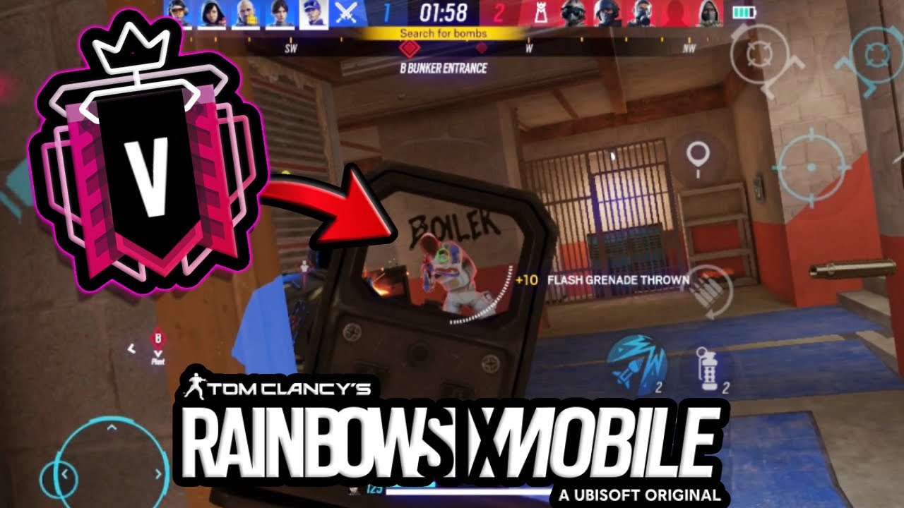 COMEBACK AGAINST CHAMPS ON RAINBOW SIX MOBILE??!