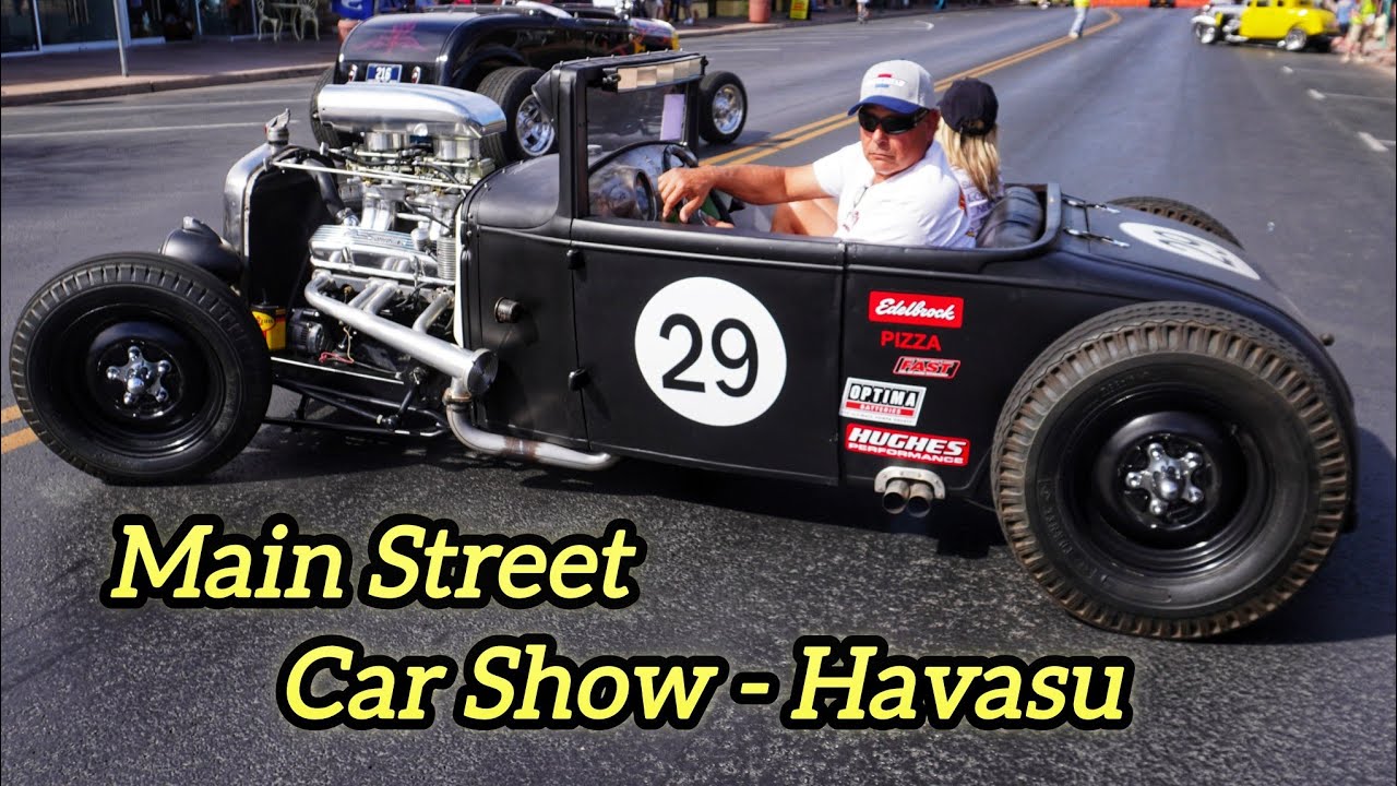 Hot Rod Heaven in Lake Havasu! 🔥 Havasu Hot Rodz Car Show Weekend Thursday Main Street Day 1 Video 1