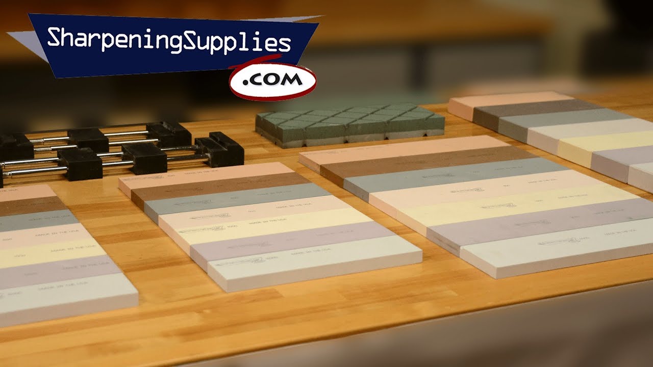 Sharpening Supplies Water Stone Comparison