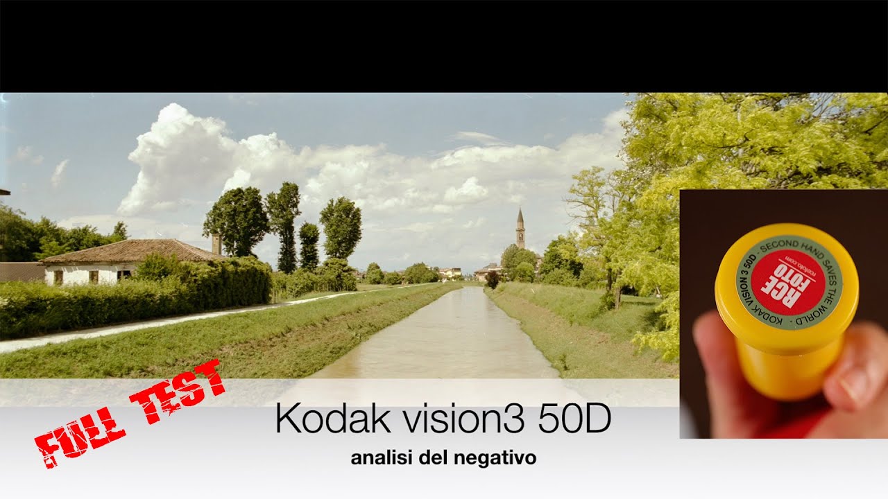 Pellicola Kodak vision 3 50D full test on Pentax