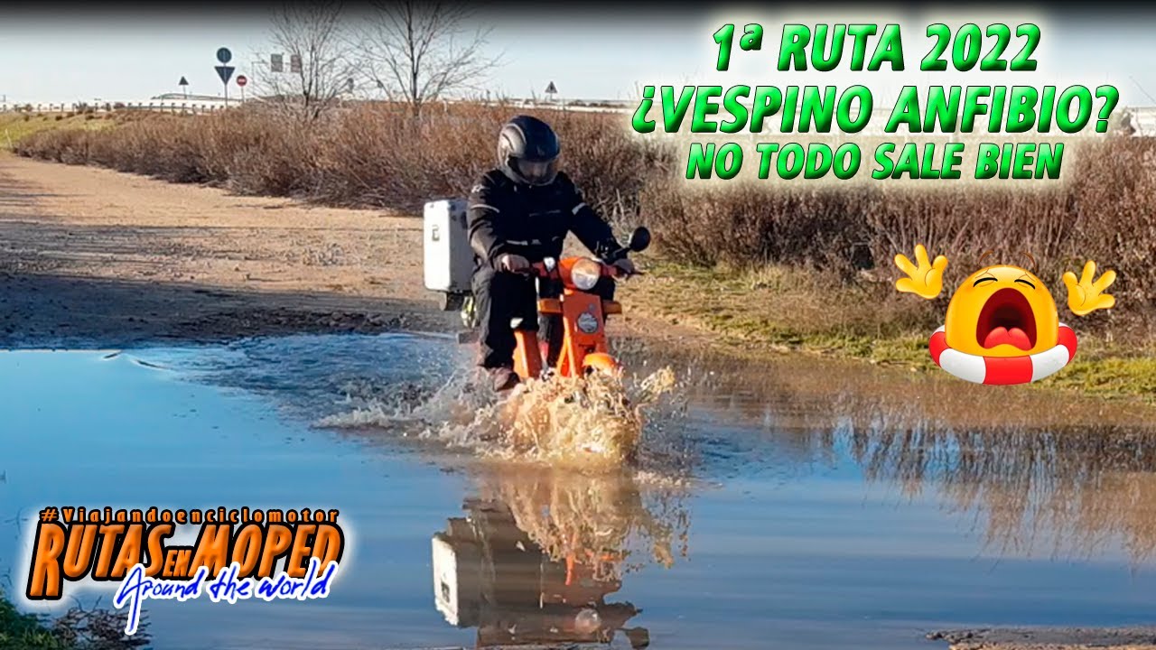 1ª Ruta 2022, 155 kms en vespino a  TOLEDO