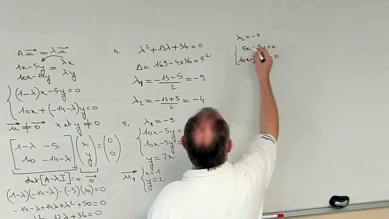 EQUATIONS DIFFERENTIELLES COUPLEES ET DIAGONALISATION DE MATRICE