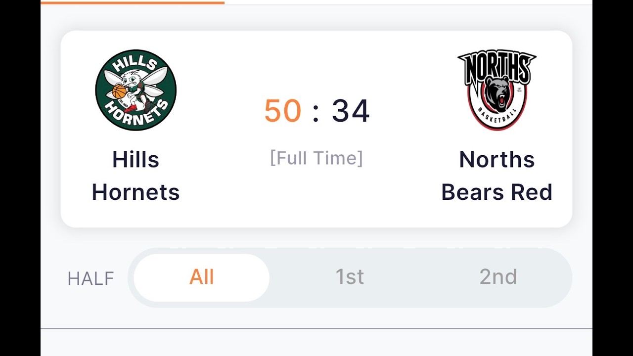 20260215 Norths Bears Red 34🆚50 Hills Hornets