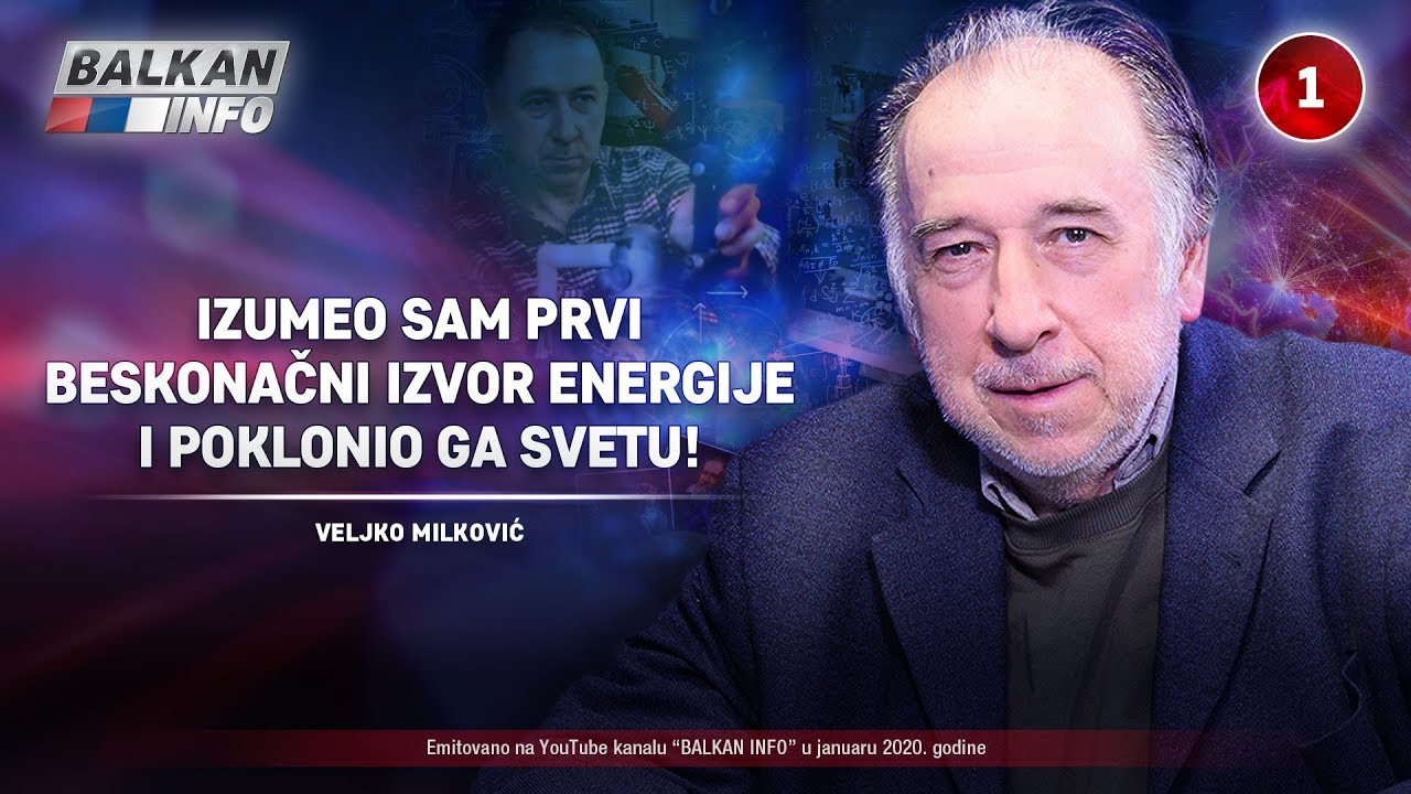 INTERVJU: Veljko Milković - Izumeo sam beskonačni izvor energije i poklonio ga svetu! (3.1.2020)
