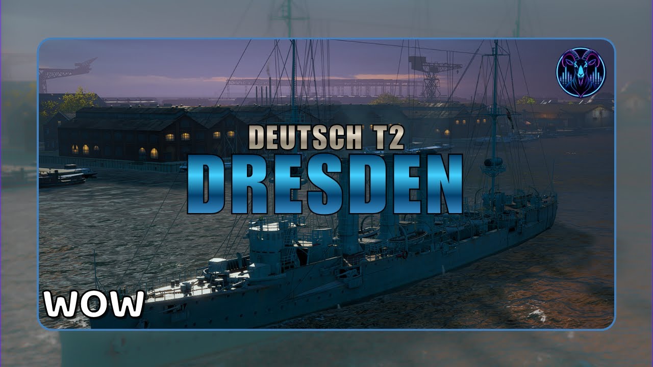 Mit der DRESDEN in See stechen! | World of Warships #1 |  KazoKalzoneGaming