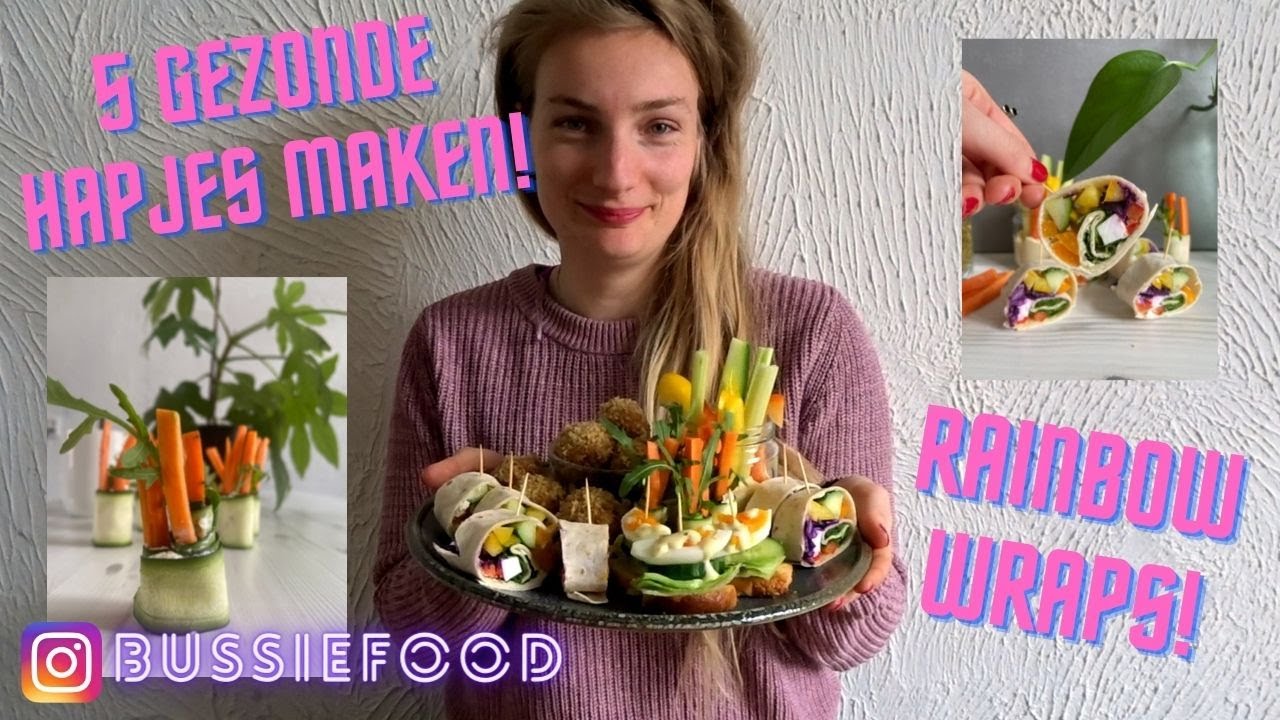 Perfecte verjaardag hapjes of snacks! | Gezond recept | Snel & makkelijk|