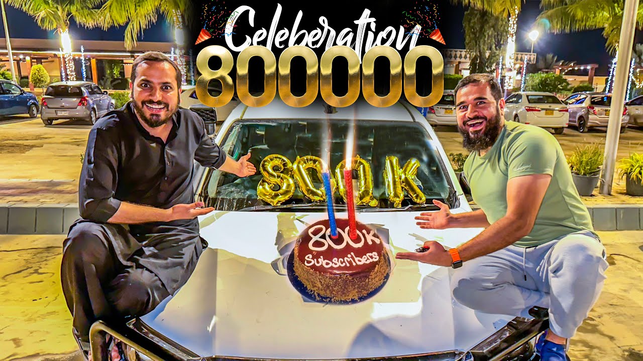 800k subscribers ki celebration 😍❤️ Alhamdulillah