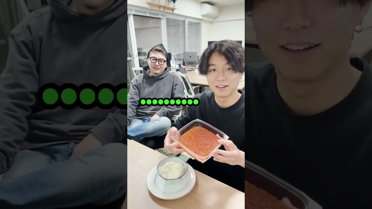 【いくらは思うてる3倍】会社で溢れいくら丼作ってみた #shorts