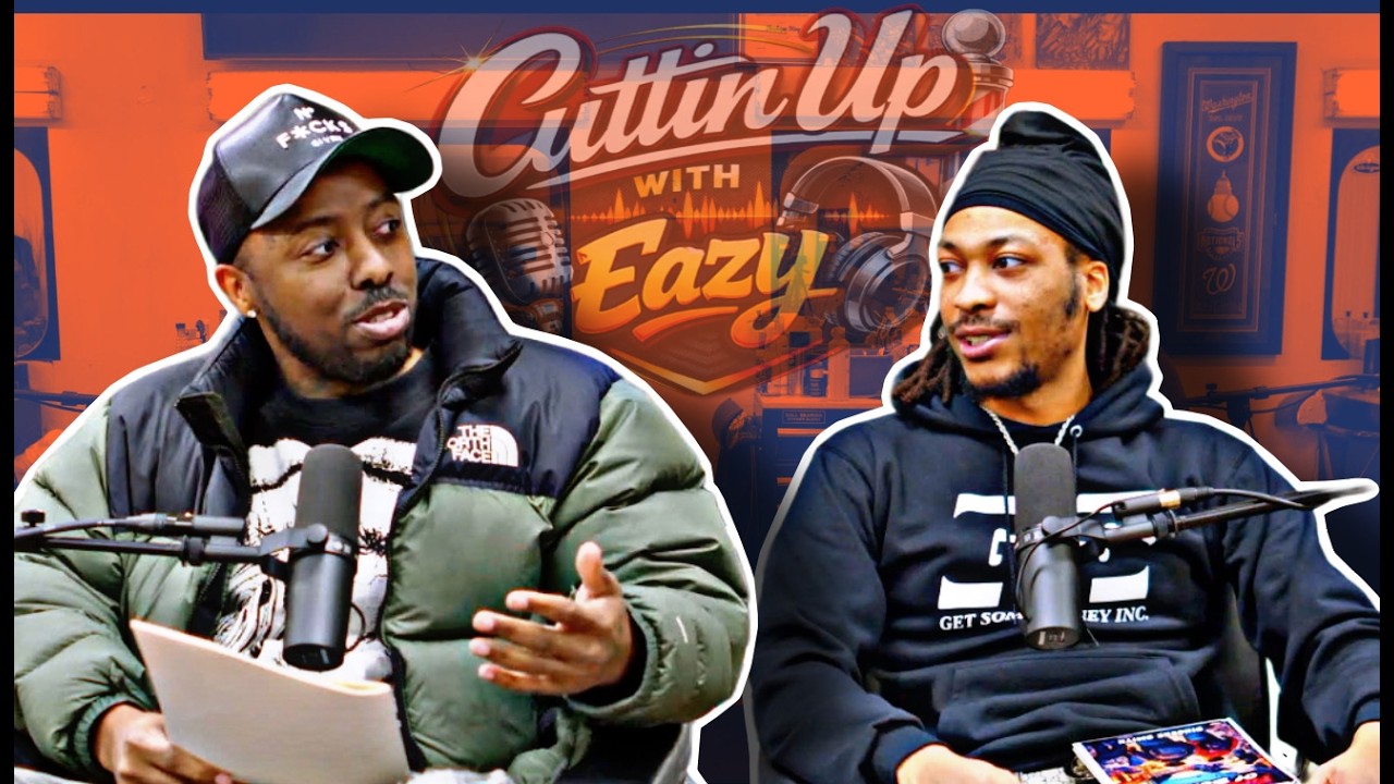 DC Rap Artist @CashoutsinGSM talks “First Day of School” Book + Music Journey | Cutting Up With EZ