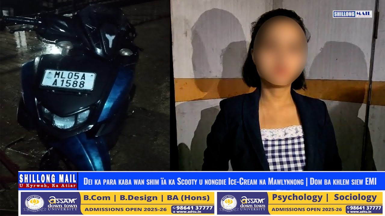 Dei Ka Para Kaba Wan Shim Ïa Ka Scooty U Nongdie Ice-Cream Na Mawlynnong | Dom Ba Khlem Siew EMI