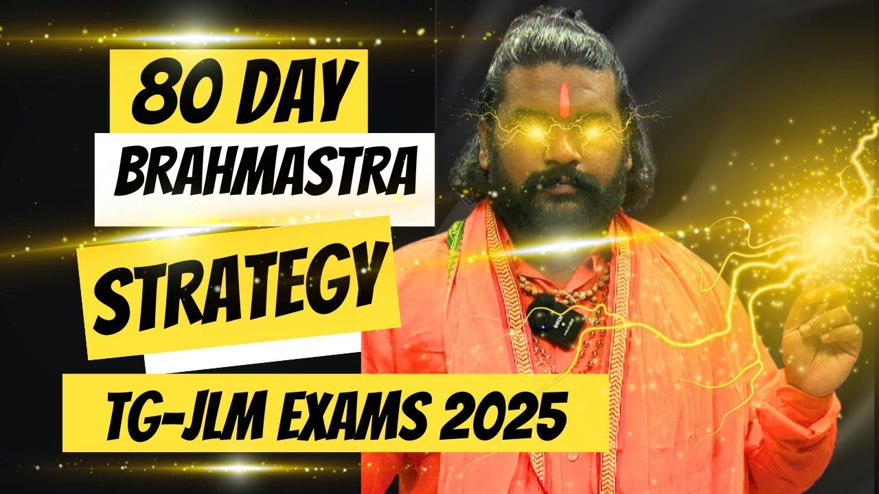 🚩🔥 80 రోజులు – ఒకే లక్ష్యం: JLM Crack చేయండి! నిఖిల్ నక్క స్వామి LIVE 🔴