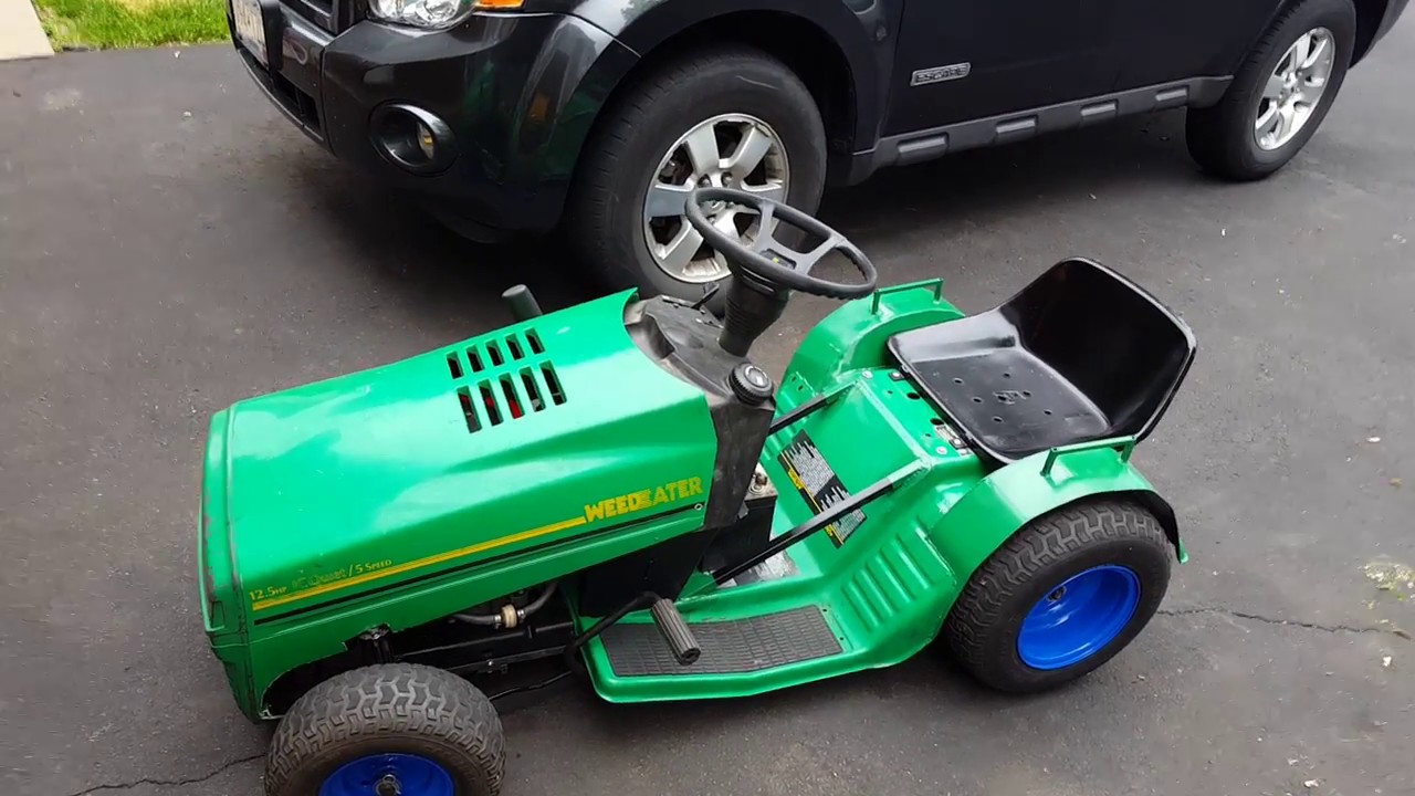 Racing mower build