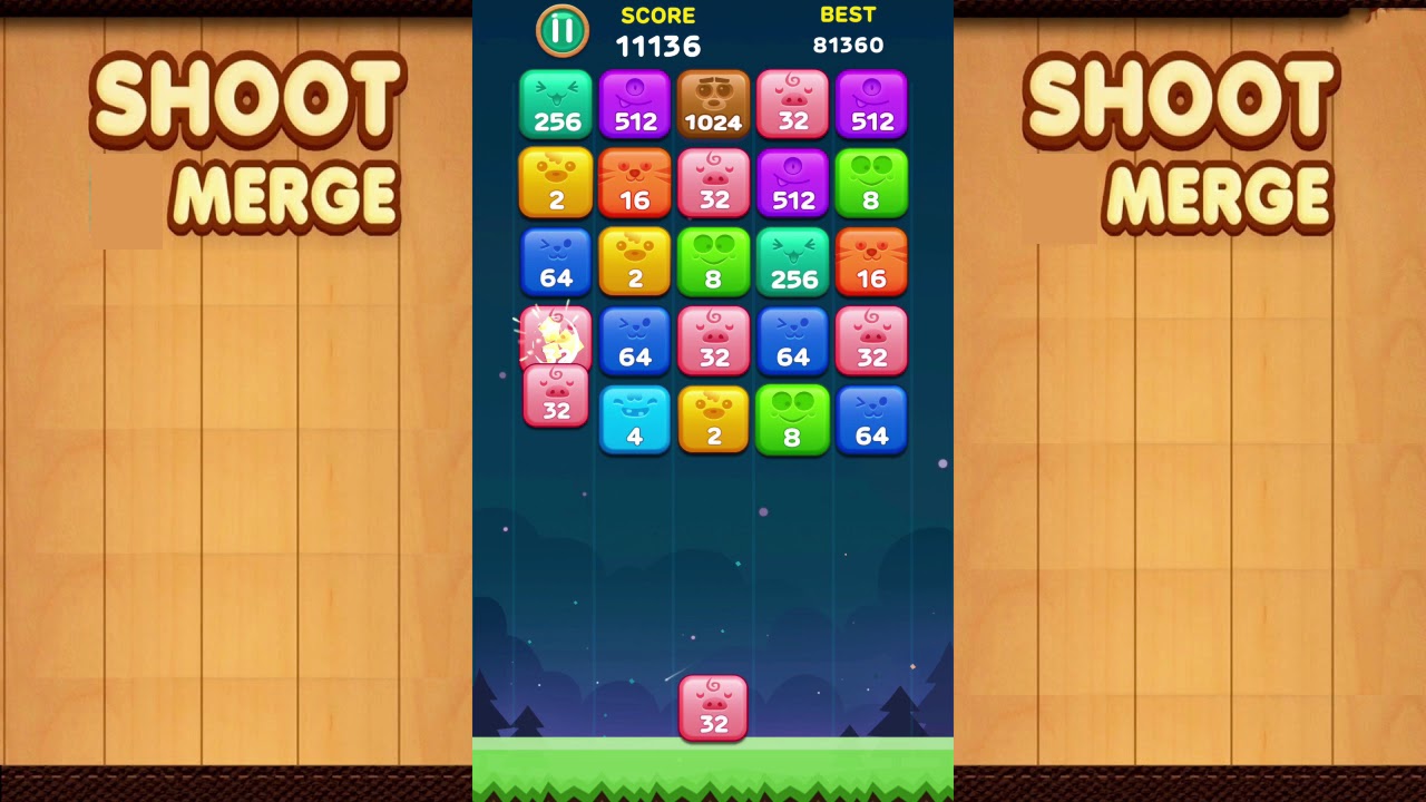 2048 Swipe Shoot- Matching Number Puzzle- New 2048