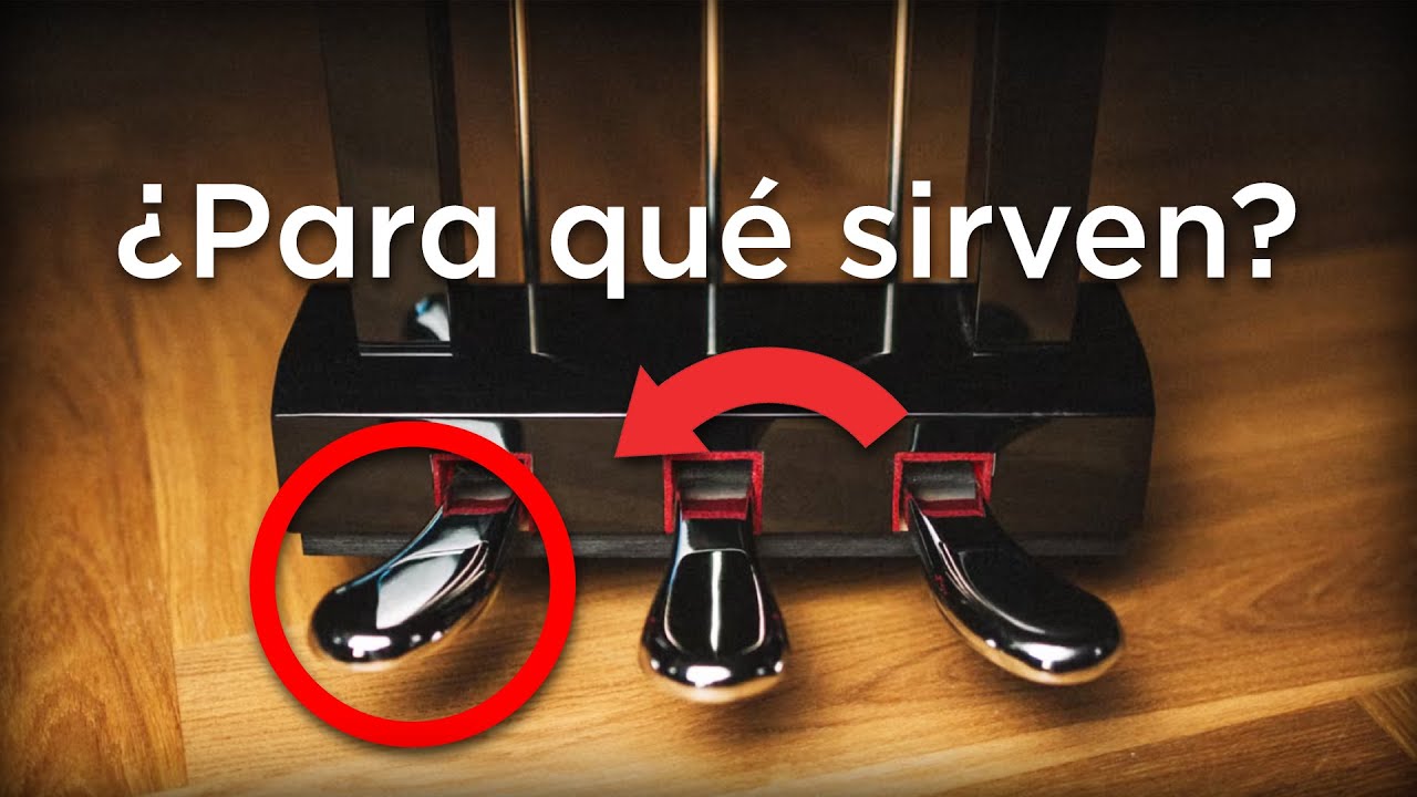 ¿PARA QUÉ SIRVEN LOS PEDALES DEL PIANO?