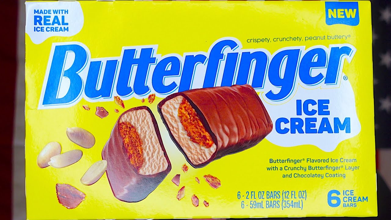 Butterfinger Ice Cream Bar Review