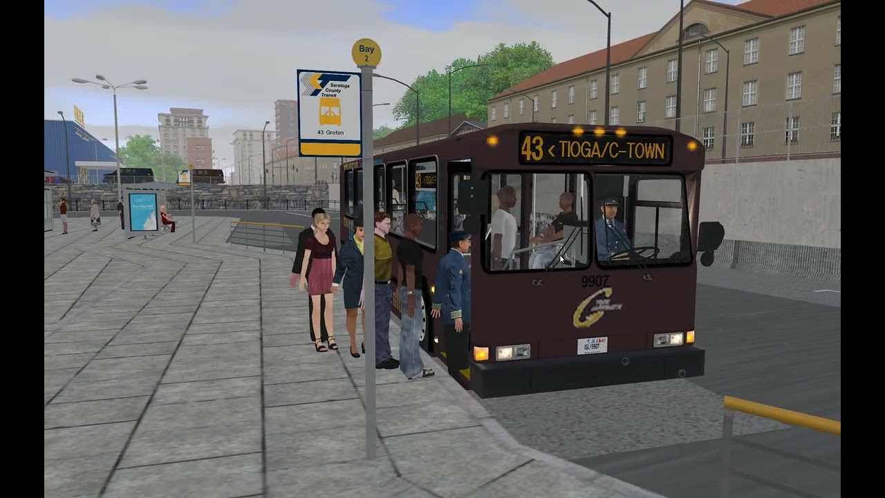 Omsi 2 Gillig Phantom Saratoga Remastered Route 43 To Groton