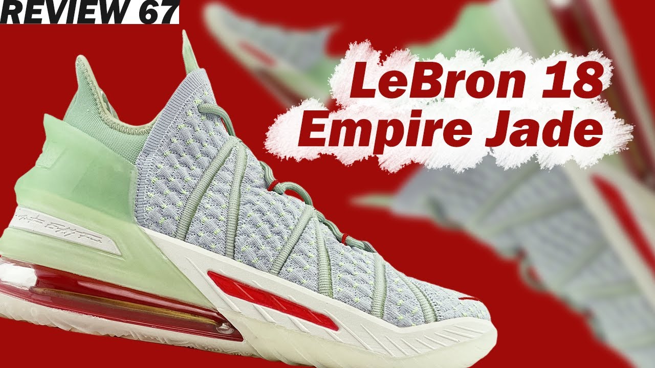 👽 NIKE LEBRON 18 EMPIRE JADE BLUE (Review & Unboxing)