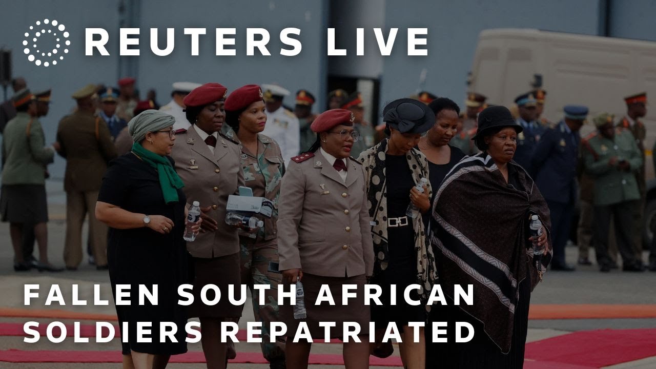 LIVE: South African soldiers killed during DRC fighting arrive home