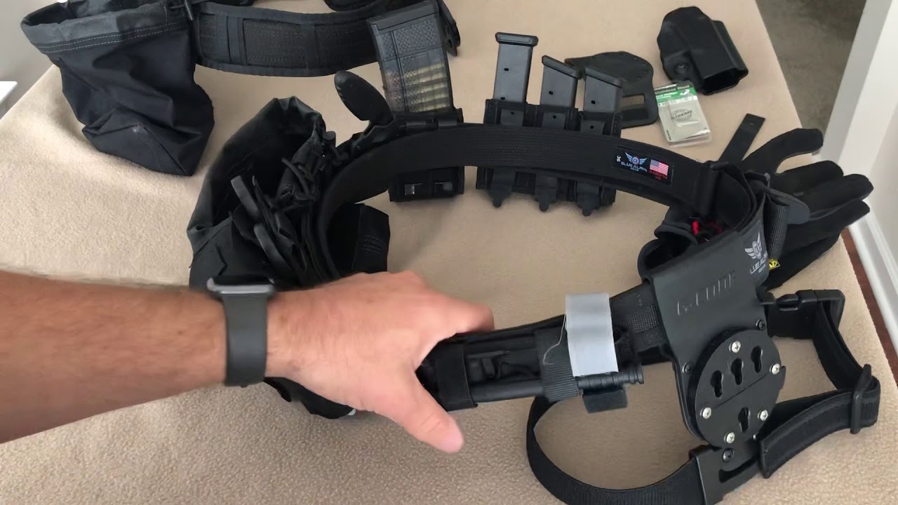New G Code Optimal drop RTI w/thigh strap. Blue Alpha gear belt review