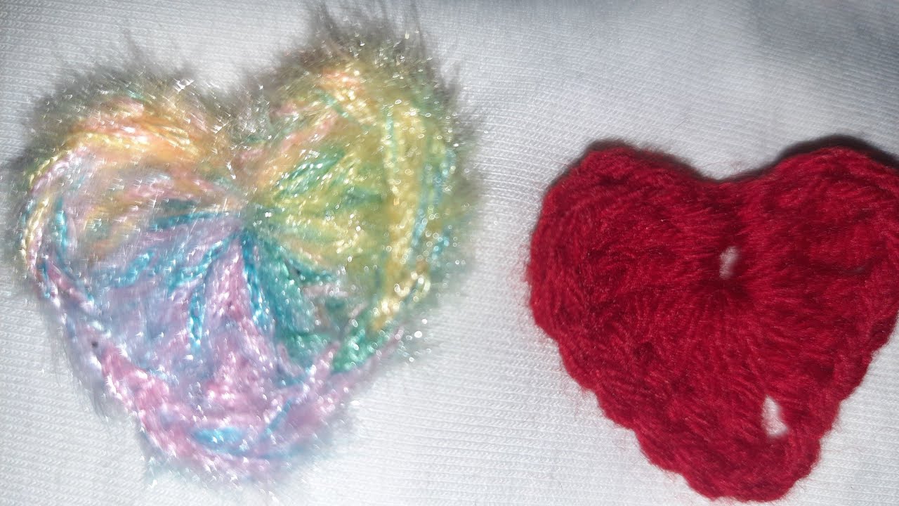 How to crochet a hart❤️ #क्रोशिया से ❤️बनाना सीखें #crochet for beginners 