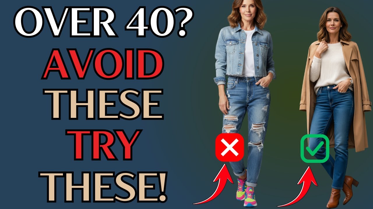 STOP Dressing Casually Like This Over 40 &ndash; Upgrade with Fall Winter 2025 Trends |40+ Women's Fashion