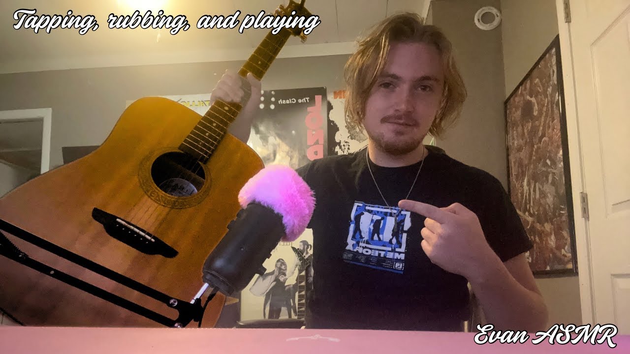  ASMR Guitar Tapping and Playing 💤 🎸 
