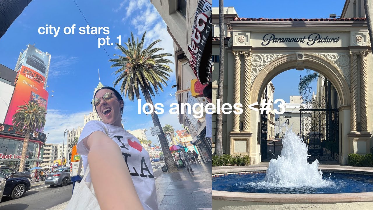VLOG: viajo a los angeles | paramount pictures, cinema rooftop y mucho la la land