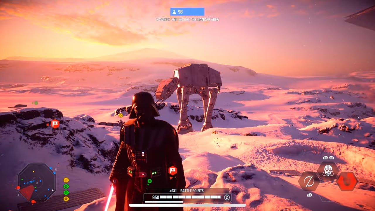 Playing Lore Accurate Darth Vader On Reinforcement Event - STAR WARS BATTLEFRONT 2