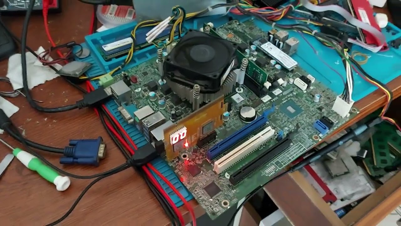 dell motherboard H110M no display