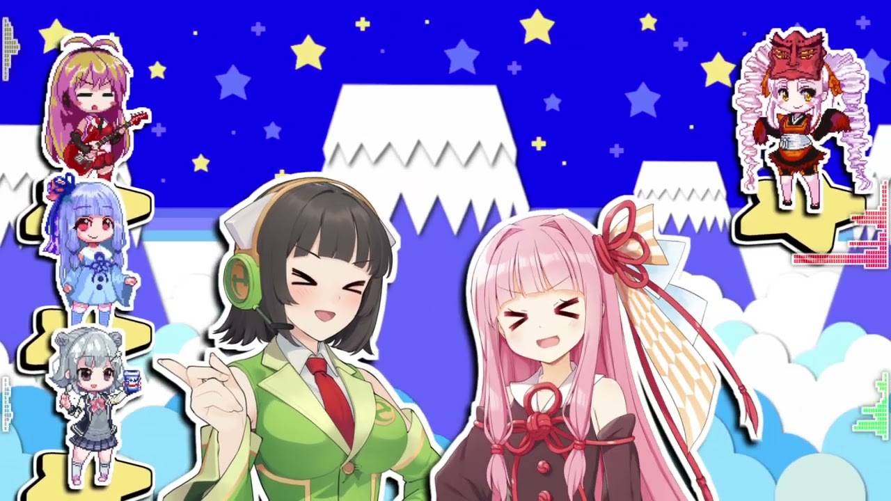 【ボイパロイド】『キャンディ山(スカイハイ)』を歌ってもらったよ【星のカービィSDX】