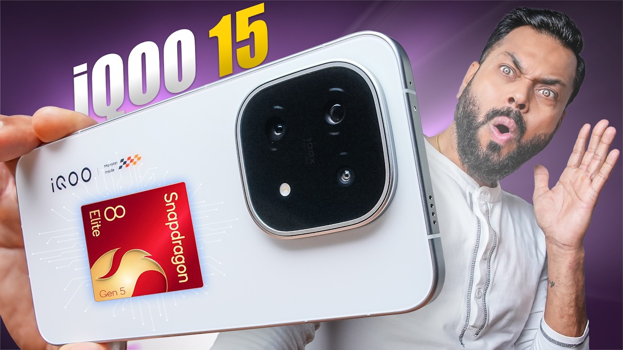 iQOO 15 Unboxing & First Look ⚡ More Than Meets The Eye!