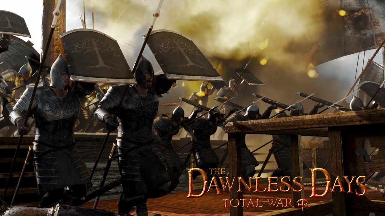 GONDOR MAKES A NAVAL ASSAULT! - Dawnless Days Total War Multiplayer Siege
