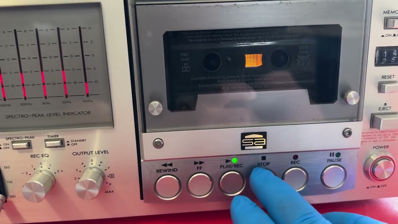 JVC STEREO CASSETTE DECK KD-85 SUPER ANRS
