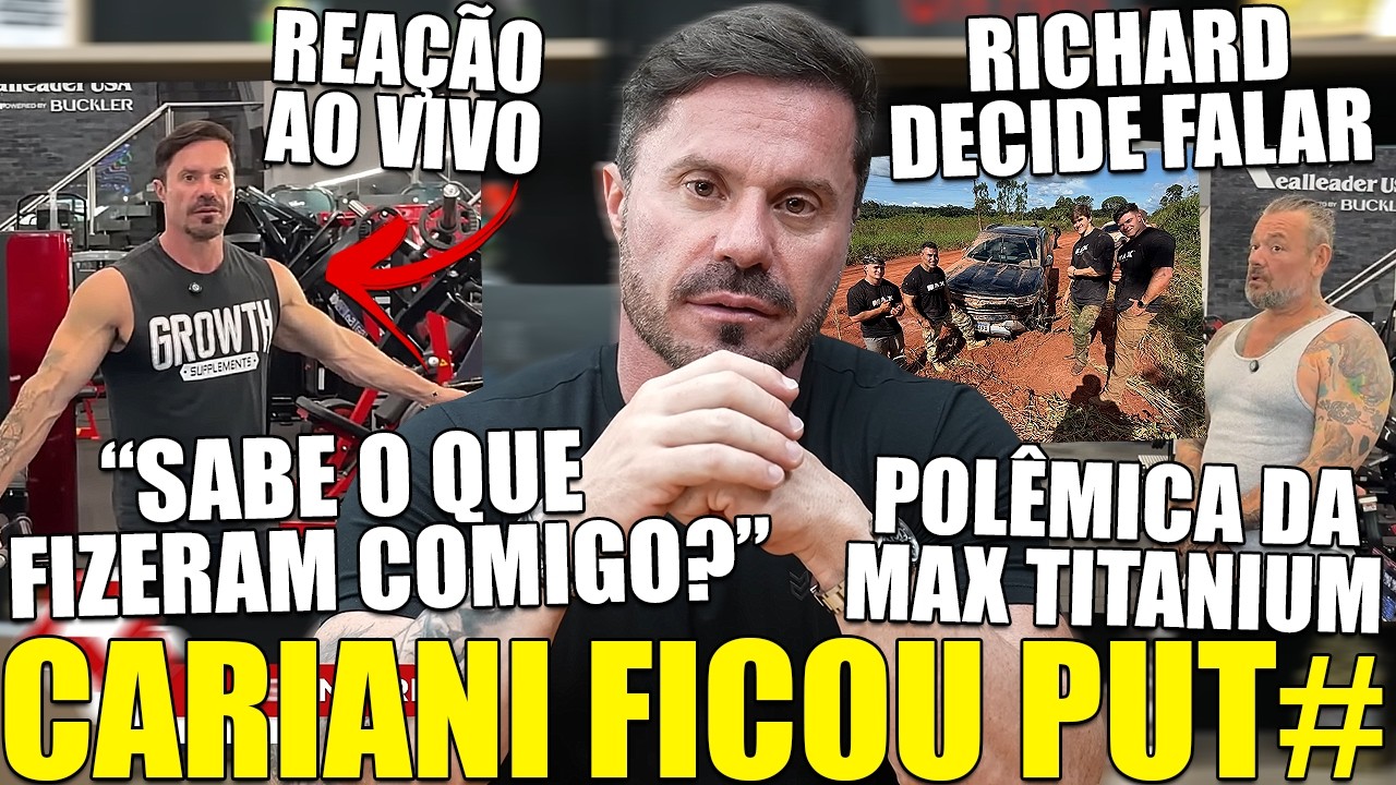 DEU RUIM! CARIANI RECEBE PUNIÇÃO ABSURDA! IDA A TRANSAMAZONICA VIRA DEBATE ENTRE ACF E RICHARD