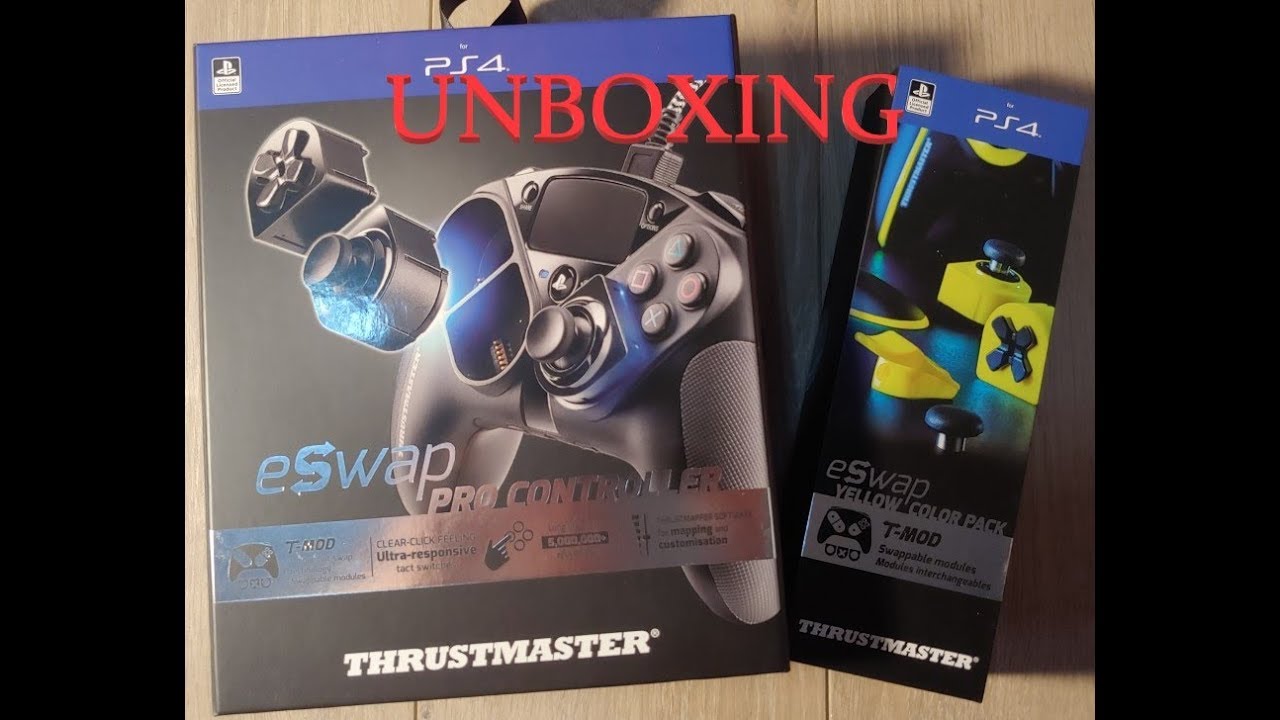 Unboxing - Thrustmaster eSwap Pro controller [ITA]