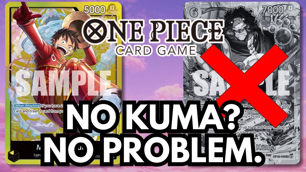Как играть за Желтого Луффи из ST29 (без Кумы) | One Piece TCG