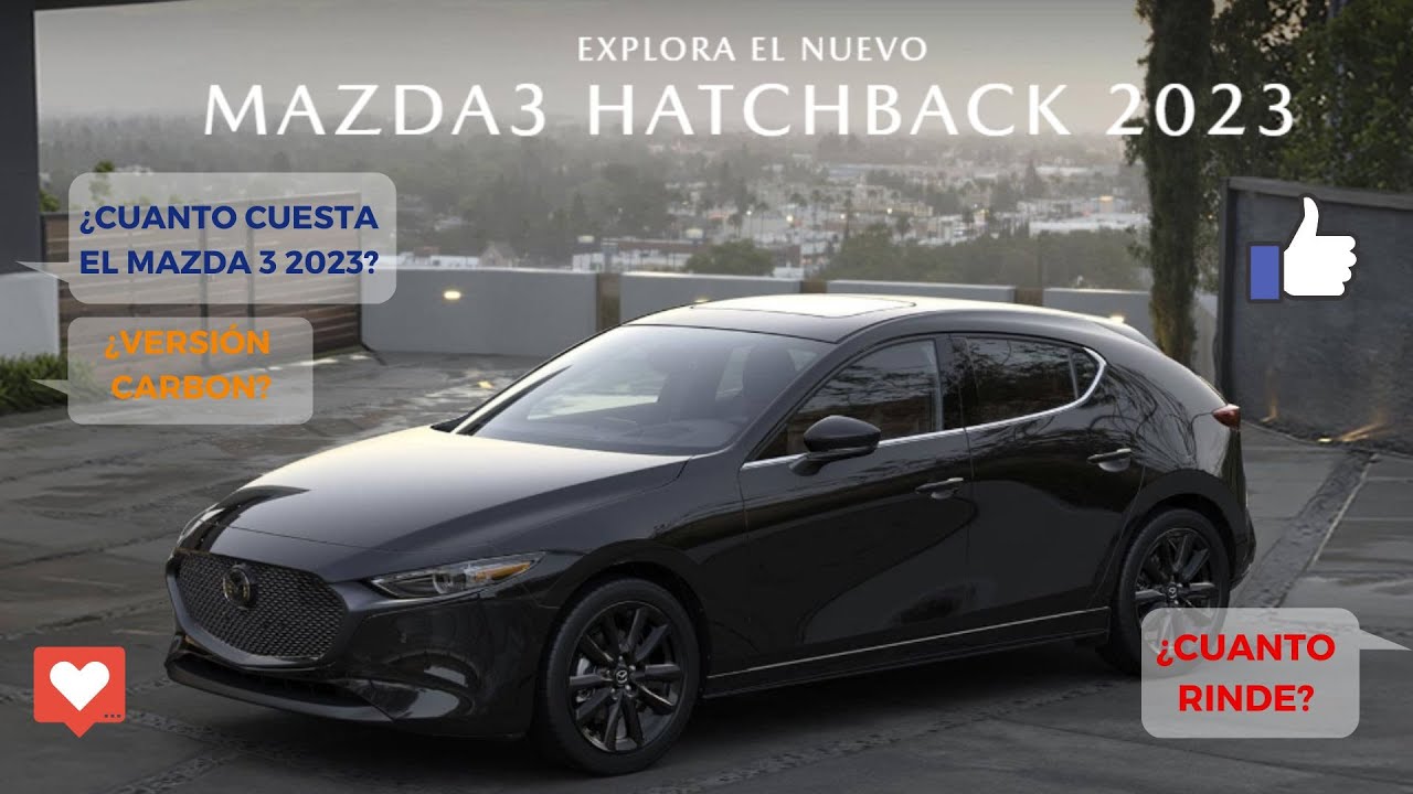 MAZDA 3 2023 Carbon Edition 😎🤩👍