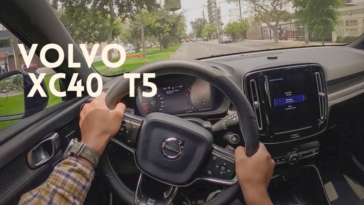 2019 Volvo XC40 T5 R-Design - Un SUV sueco que es elegante y rápido. Manejo POV.