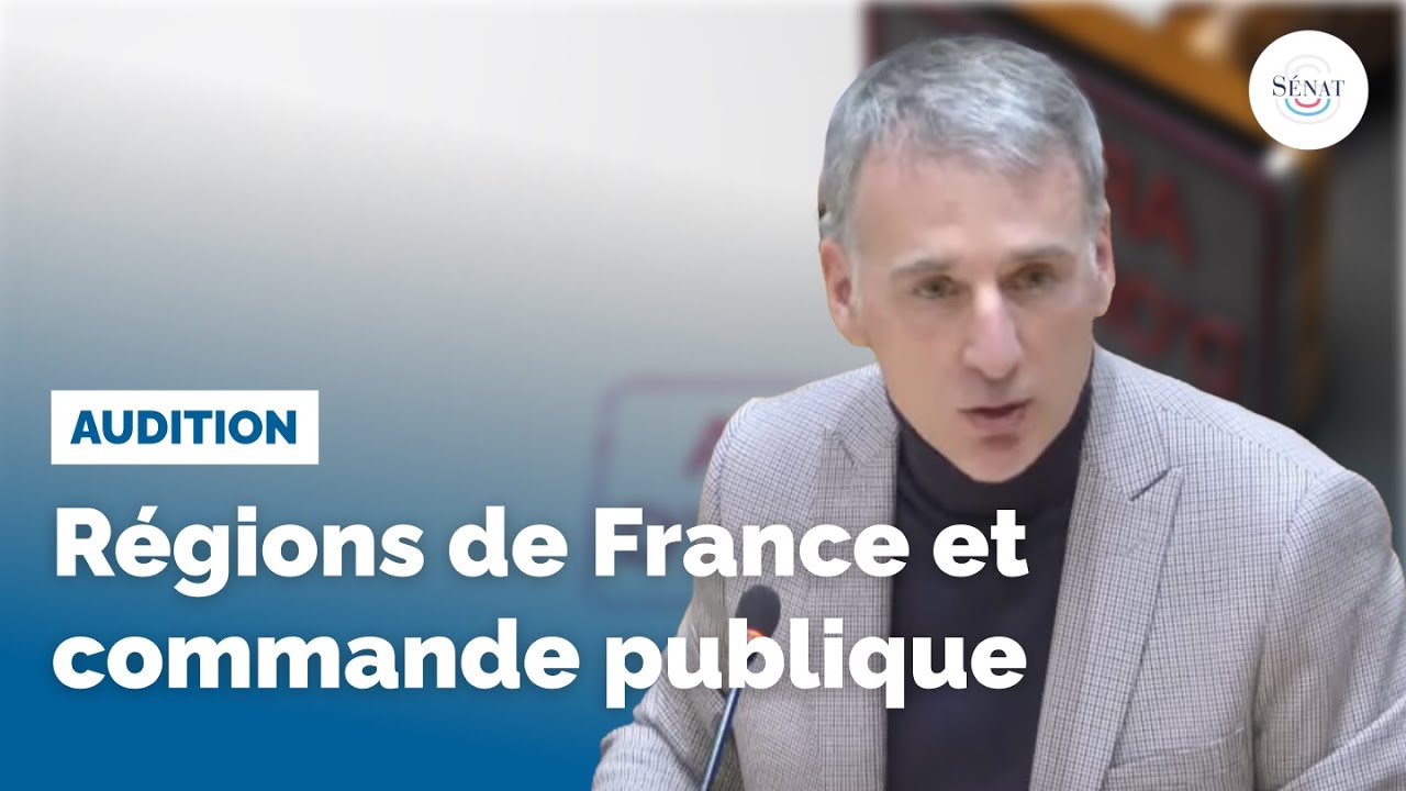 Régions de France et commande publique