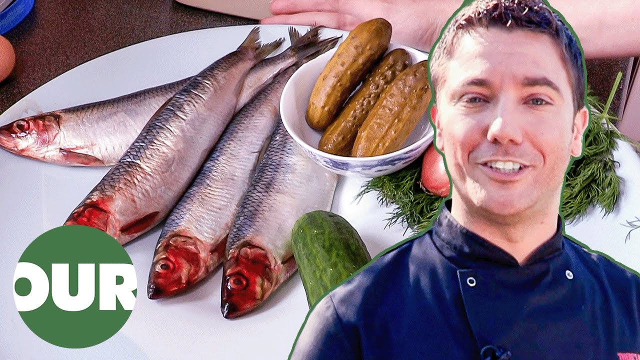 Gino Helps Update 100 Year Old Polish Herring Dish | Gino D'Acampo - There's No Taste Like Home