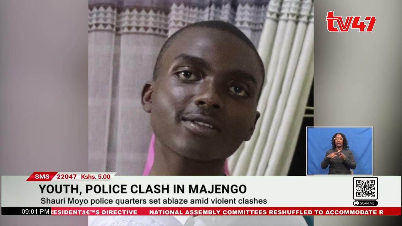 Majengo Residents Protest Accusing Police Of Fatally Shooting A 17-Year-Old Boy Ibrahim Ramadhan