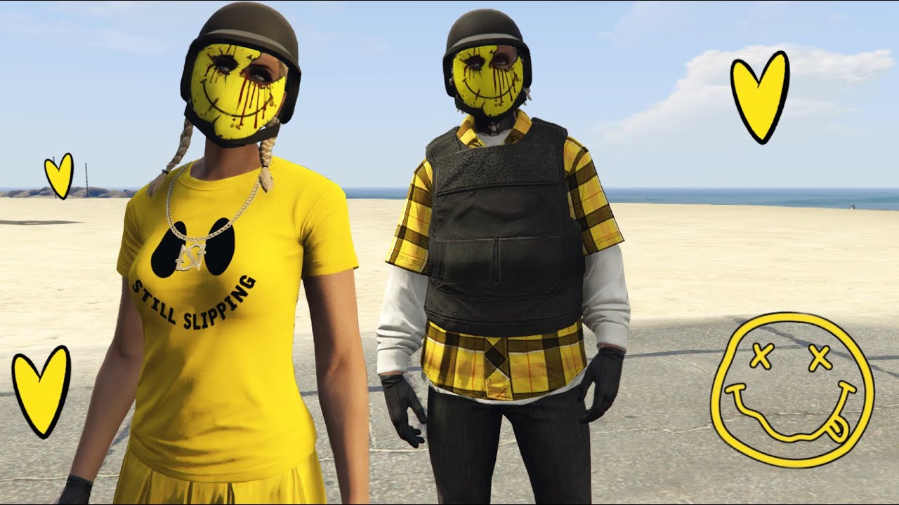 GTA 5 online |💊TRY HARD MATCHING COUPLE OUTFITS! 💊 [Full Tutorial] 💊 (XBOX/PS4/PC) 💊