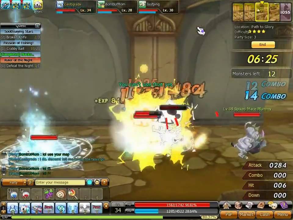 Dragonica Battlemage Rear Casting Bug