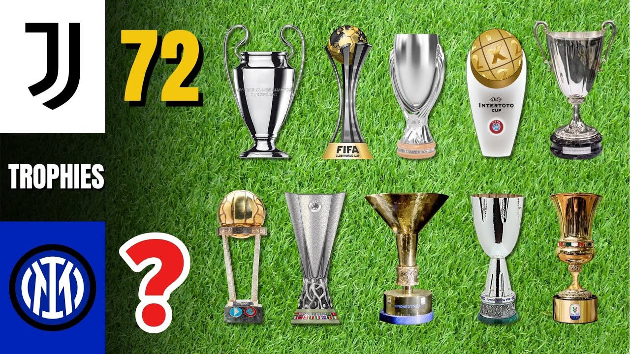 Juventus vs Inter Milan: Who Has More Trophies? 🏆