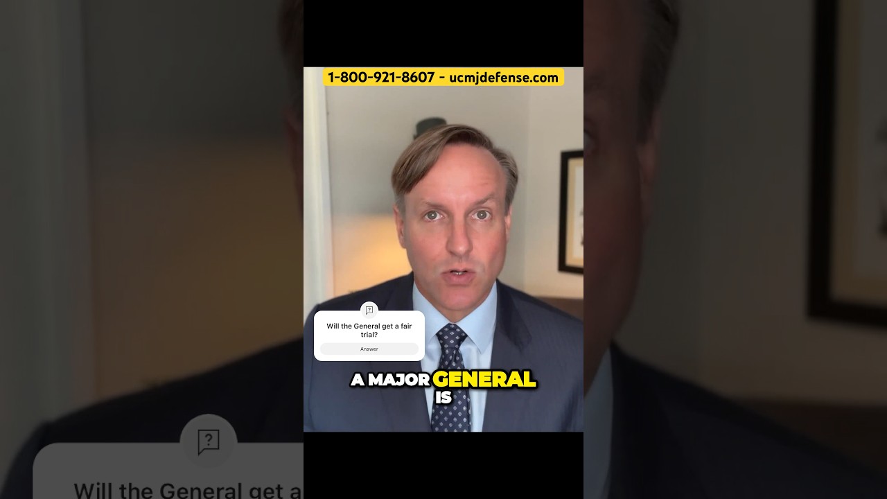 Major General Court-Martial - UCMJ Article 120 Lackland AFB - Air Force Court Martial Lawyer Reacts